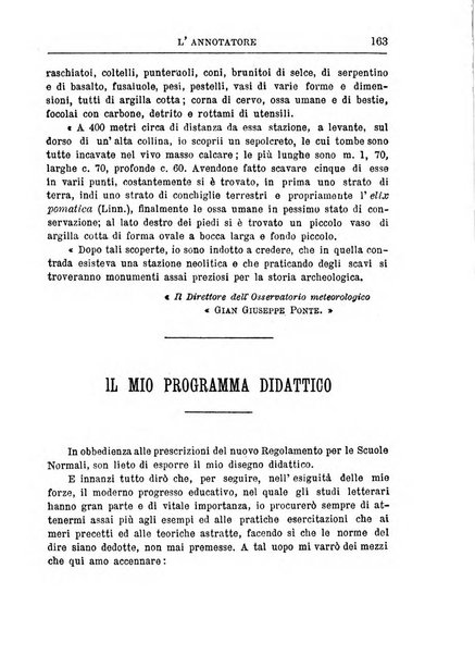 L'annotatore giornale della Società didascalica italiana di Roma