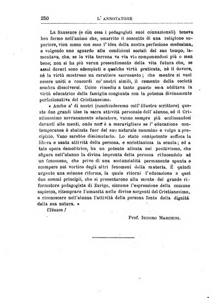 L'annotatore giornale della Società didascalica italiana di Roma