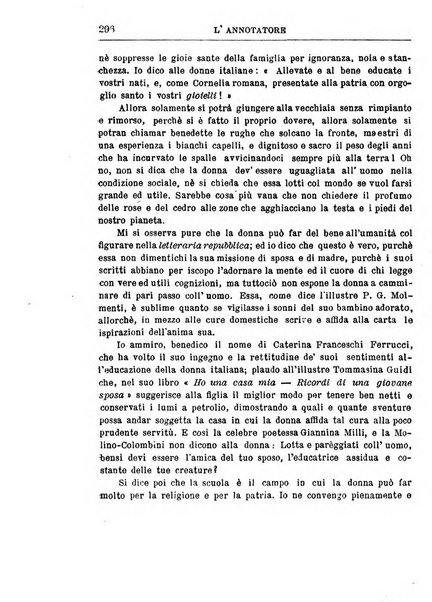 L'annotatore giornale della Società didascalica italiana di Roma