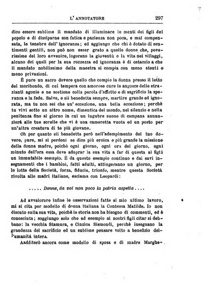 L'annotatore giornale della Società didascalica italiana di Roma