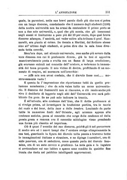 L'annotatore giornale della Società didascalica italiana di Roma