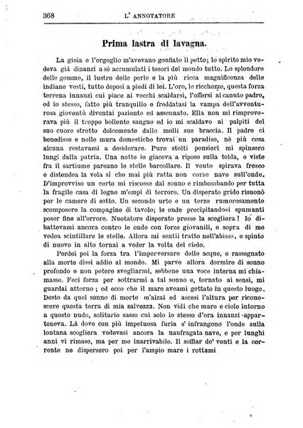 L'annotatore giornale della Società didascalica italiana di Roma