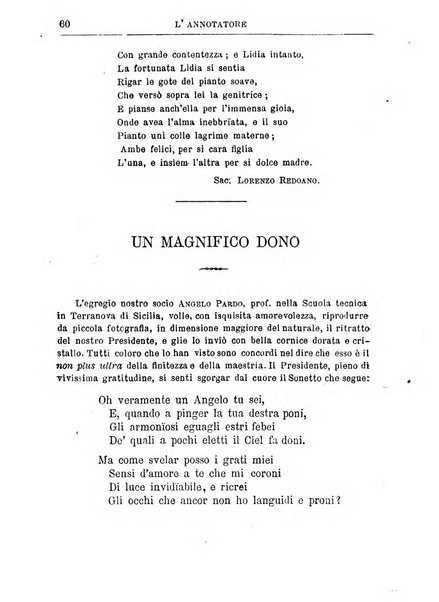 L'annotatore giornale della Società didascalica italiana di Roma