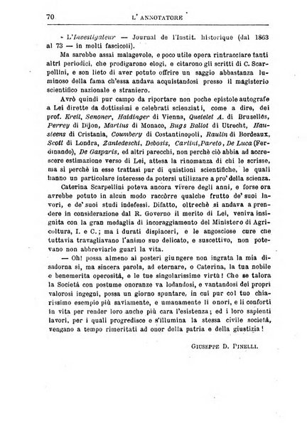 L'annotatore giornale della Società didascalica italiana di Roma