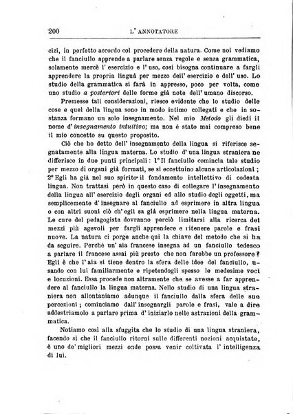 L'annotatore giornale della Società didascalica italiana di Roma