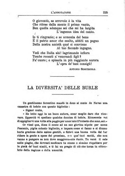 L'annotatore giornale della Società didascalica italiana di Roma