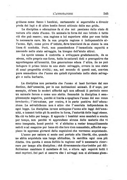 L'annotatore giornale della Società didascalica italiana di Roma