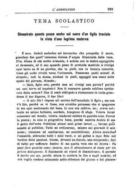 L'annotatore giornale della Società didascalica italiana di Roma