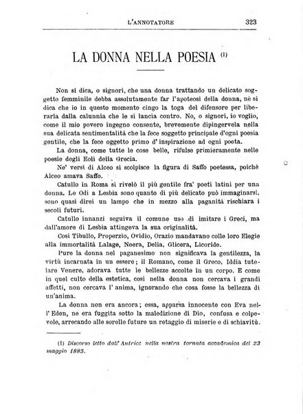 L'annotatore giornale della Società didascalica italiana di Roma