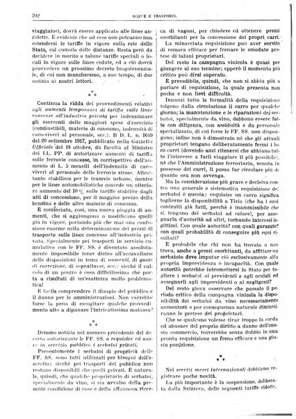 Acque e trasporti rivista mensile di giurisprudenza, dottrina, legislazione ed economia