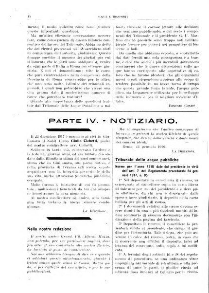 Acque e trasporti rivista mensile di giurisprudenza, dottrina, legislazione ed economia