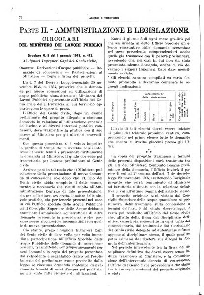 Acque e trasporti rivista mensile di giurisprudenza, dottrina, legislazione ed economia