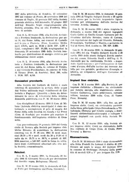 Acque e trasporti rivista mensile di giurisprudenza, dottrina, legislazione ed economia