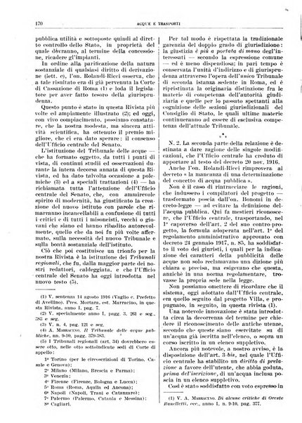 Acque e trasporti rivista mensile di giurisprudenza, dottrina, legislazione ed economia