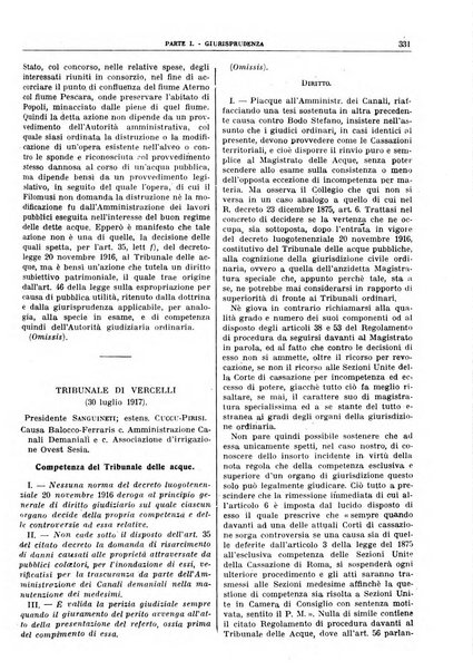 Acque e trasporti rivista mensile di giurisprudenza, dottrina, legislazione ed economia