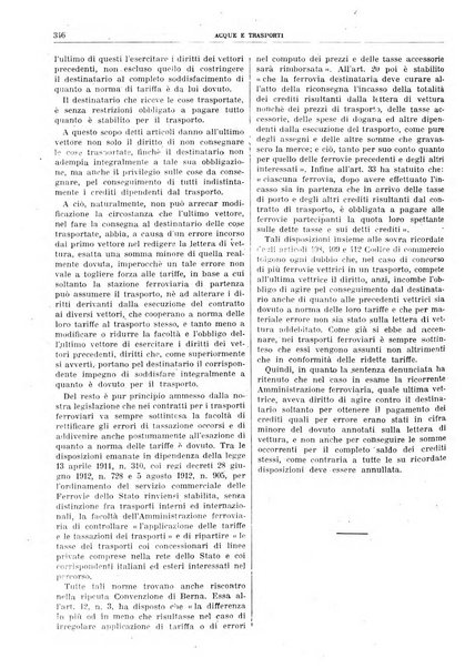 Acque e trasporti rivista mensile di giurisprudenza, dottrina, legislazione ed economia