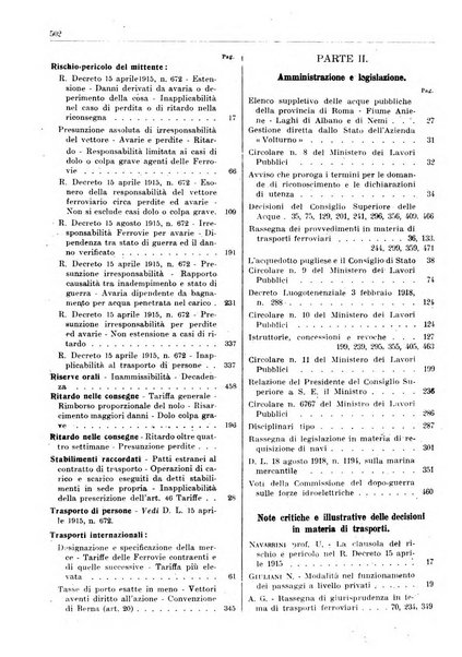 Acque e trasporti rivista mensile di giurisprudenza, dottrina, legislazione ed economia