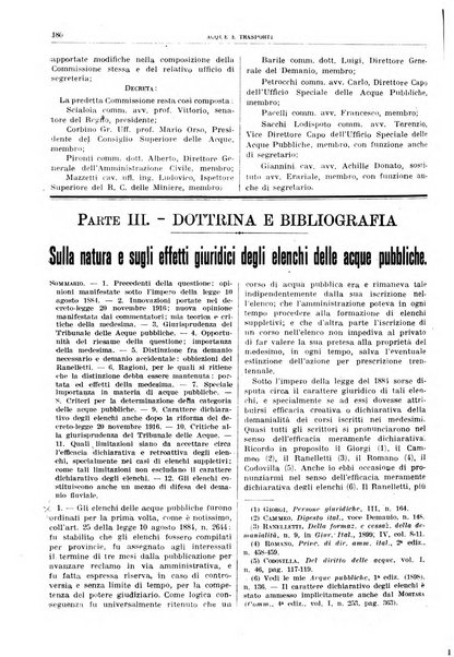 Acque e trasporti rivista mensile di giurisprudenza, dottrina, legislazione ed economia