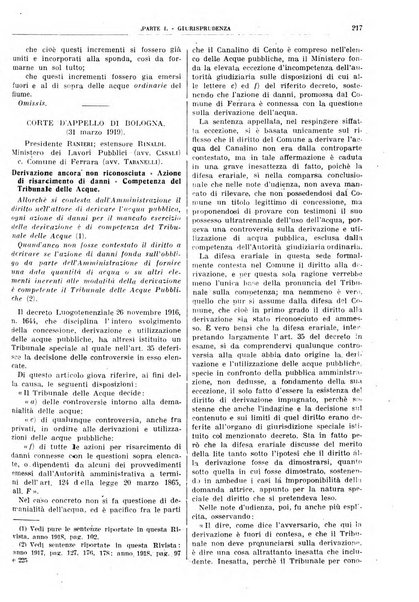 Acque e trasporti rivista mensile di giurisprudenza, dottrina, legislazione ed economia