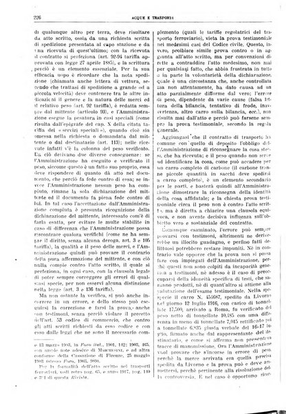 Acque e trasporti rivista mensile di giurisprudenza, dottrina, legislazione ed economia