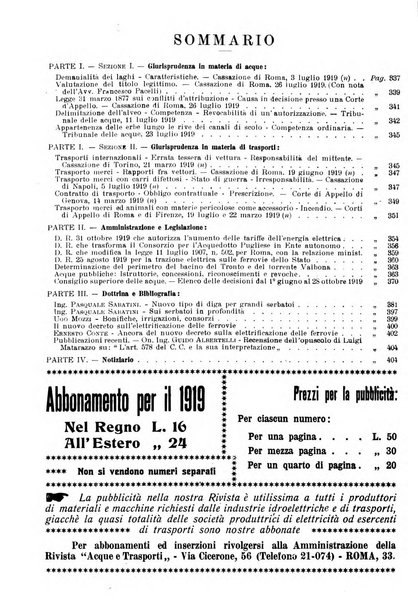 Acque e trasporti rivista mensile di giurisprudenza, dottrina, legislazione ed economia