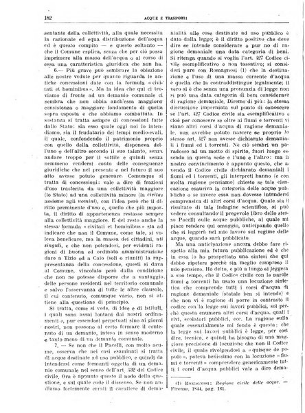 Acque e trasporti rivista mensile di giurisprudenza, dottrina, legislazione ed economia