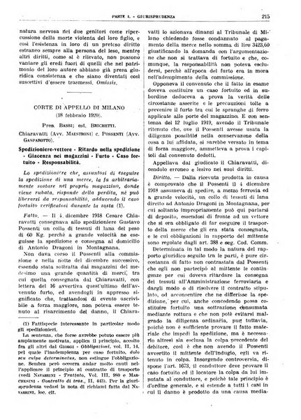 Acque e trasporti rivista mensile di giurisprudenza, dottrina, legislazione ed economia