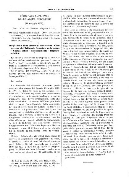 Acque e trasporti rivista mensile di giurisprudenza, dottrina, legislazione ed economia