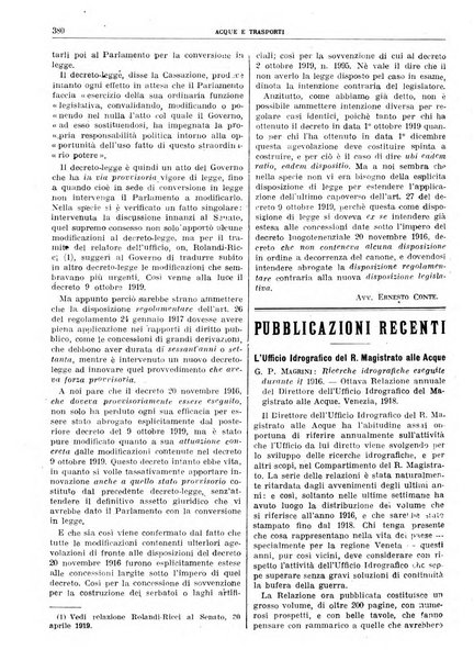 Acque e trasporti rivista mensile di giurisprudenza, dottrina, legislazione ed economia