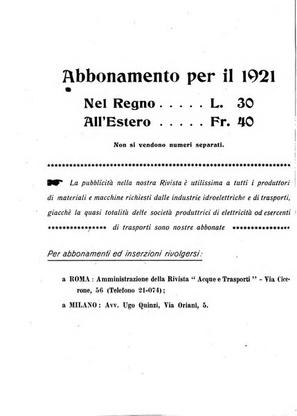 Acque e trasporti rivista mensile di giurisprudenza, dottrina, legislazione ed economia