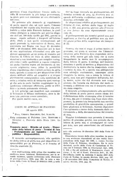 Acque e trasporti rivista mensile di giurisprudenza, dottrina, legislazione ed economia