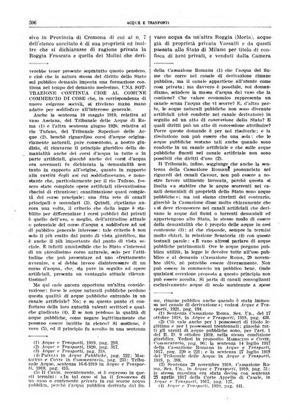 Acque e trasporti rivista mensile di giurisprudenza, dottrina, legislazione ed economia