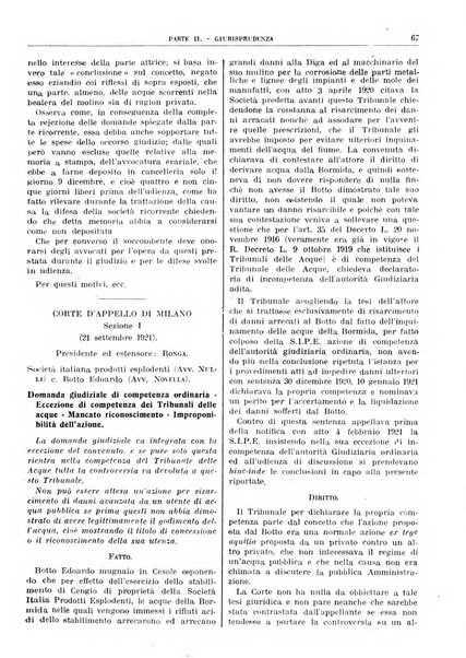 Acque e trasporti rivista mensile di giurisprudenza, dottrina, legislazione ed economia