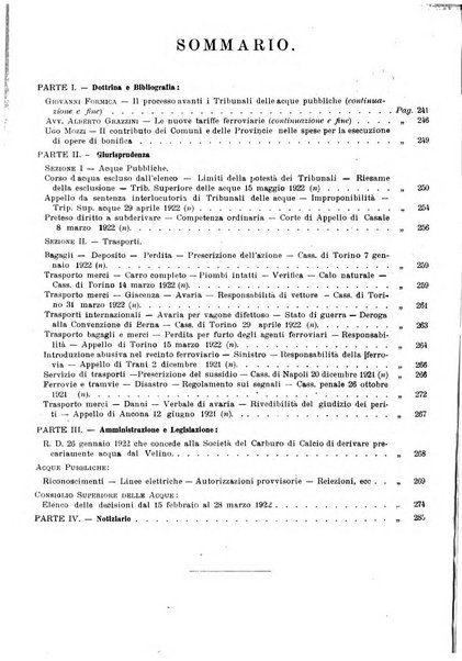 Acque e trasporti rivista mensile di giurisprudenza, dottrina, legislazione ed economia