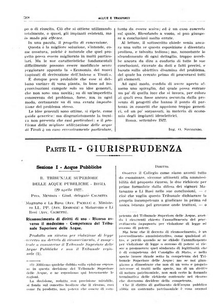 Acque e trasporti rivista mensile di giurisprudenza, dottrina, legislazione ed economia