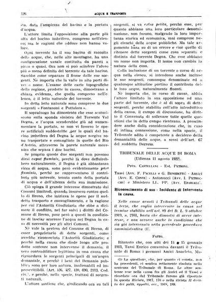 Acque e trasporti rivista mensile di giurisprudenza, dottrina, legislazione ed economia