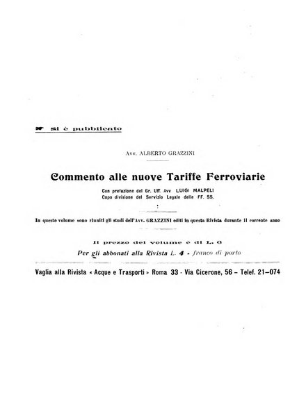 Acque e trasporti rivista mensile di giurisprudenza, dottrina, legislazione ed economia