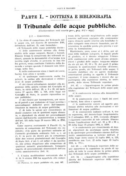 Acque e trasporti rivista mensile di giurisprudenza, dottrina, legislazione ed economia