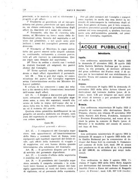 Acque e trasporti rivista mensile di giurisprudenza, dottrina, legislazione ed economia