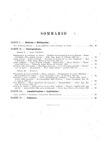 Acque e trasporti rivista mensile di giurisprudenza, dottrina, legislazione ed economia