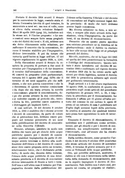 Acque e trasporti rivista mensile di giurisprudenza, dottrina, legislazione ed economia