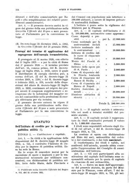 Acque e trasporti rivista mensile di giurisprudenza, dottrina, legislazione ed economia