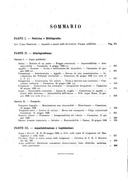 Acque e trasporti rivista mensile di giurisprudenza, dottrina, legislazione ed economia