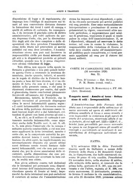 Acque e trasporti rivista mensile di giurisprudenza, dottrina, legislazione ed economia