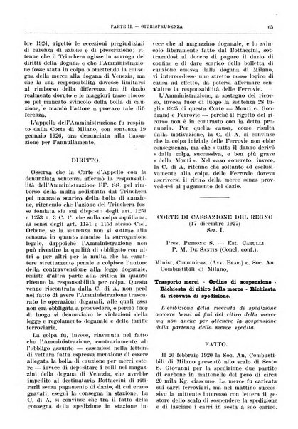 Acque e trasporti rivista mensile di giurisprudenza, dottrina, legislazione ed economia