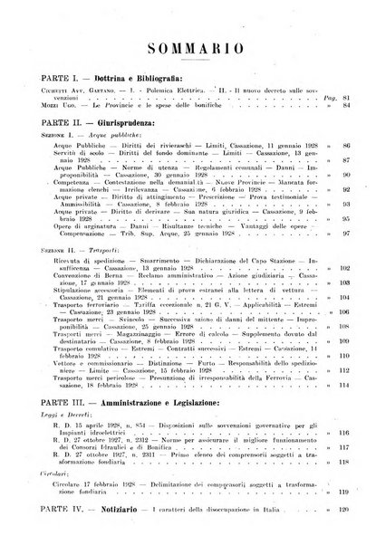 Acque e trasporti rivista mensile di giurisprudenza, dottrina, legislazione ed economia