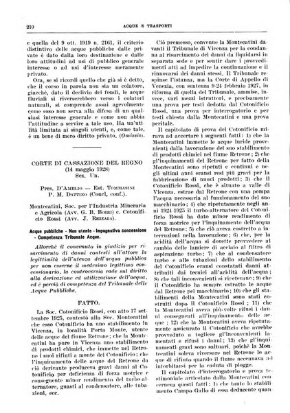 Acque e trasporti rivista mensile di giurisprudenza, dottrina, legislazione ed economia