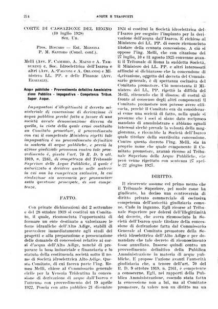 Acque e trasporti rivista mensile di giurisprudenza, dottrina, legislazione ed economia