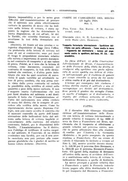 Acque e trasporti rivista mensile di giurisprudenza, dottrina, legislazione ed economia