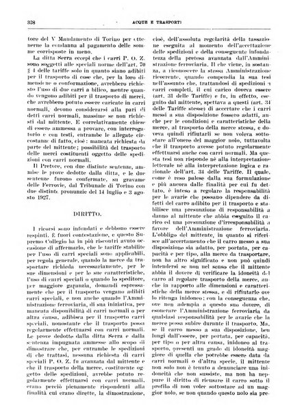 Acque e trasporti rivista mensile di giurisprudenza, dottrina, legislazione ed economia